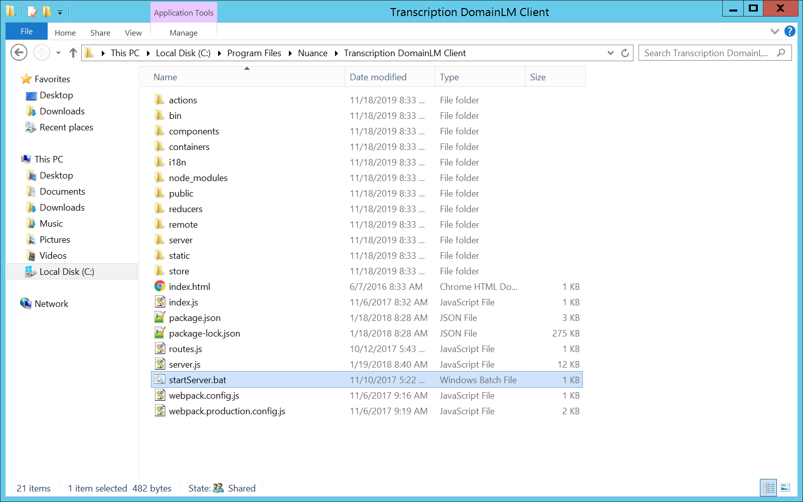 Initialize NTE Web Client