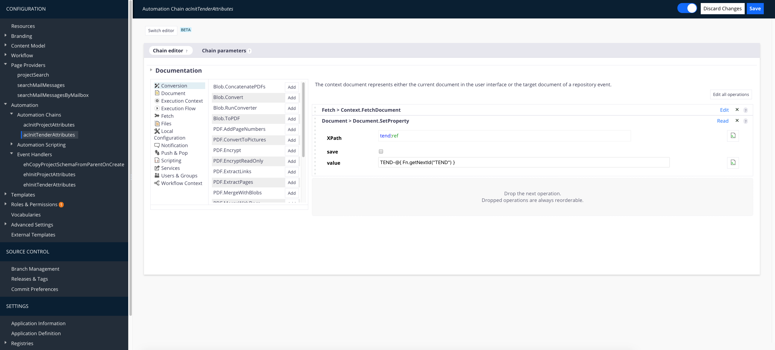automation chain init metatdata nuxeo automation chain init metatdata nuxeo