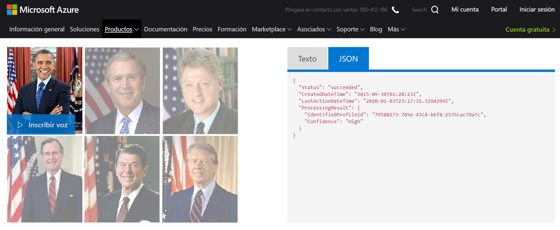Azure Speaker Recognition Azure Speaker Recognition