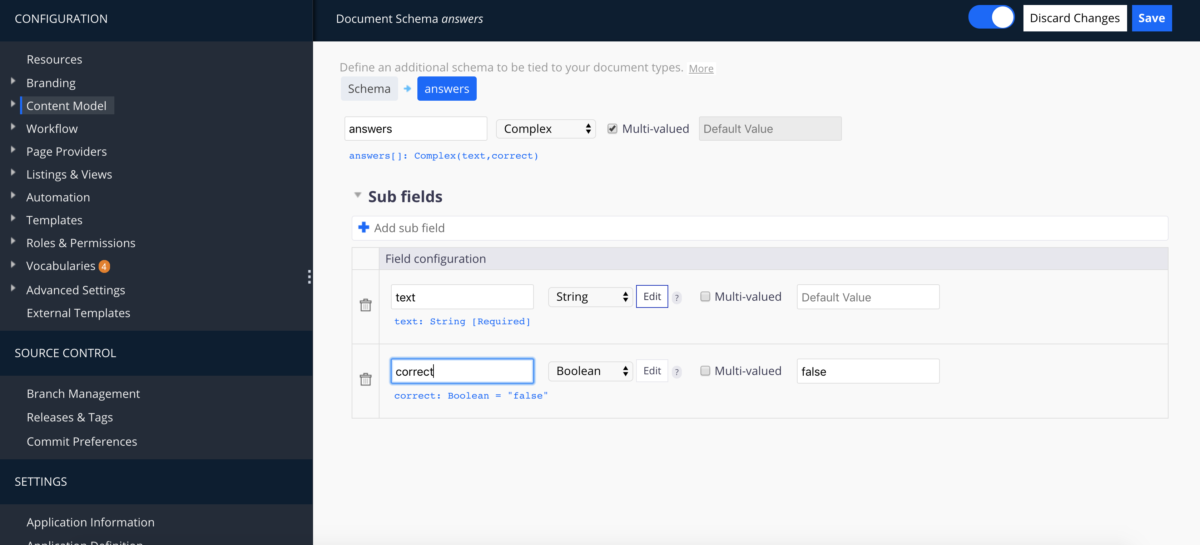 Nuxeo custom schema Nuxeo custom schema