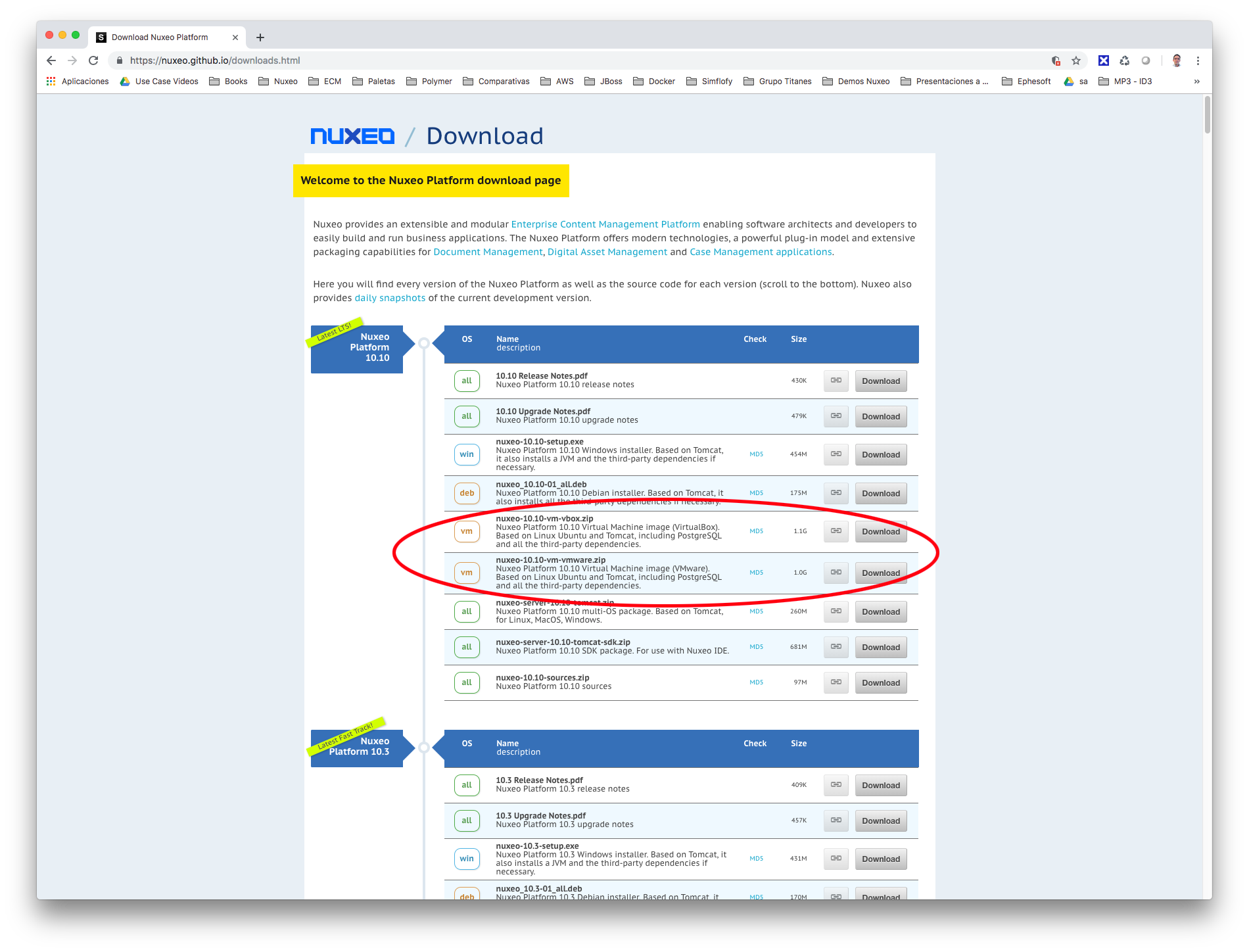 Nuxeo downloads virtual machine Nuxeo downloads virtual machine