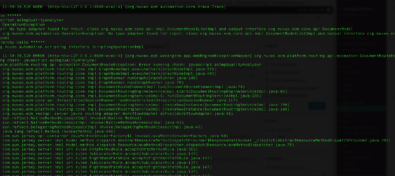No type adapter found for input: X and output Y No type adapter found for input: X and output Y
